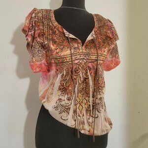 Womes Live & Let Live Blouse